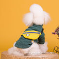 autumn and winter leisure fleece dog pet clothes